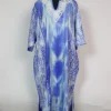 Tangmarg Kashmiri Tie-n-Dye Pheran In Cashmilon Wool For Women With Aari Work