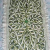 Kashmiri Namda Rectangular Rug with Floral Vine – 6×4 Feet