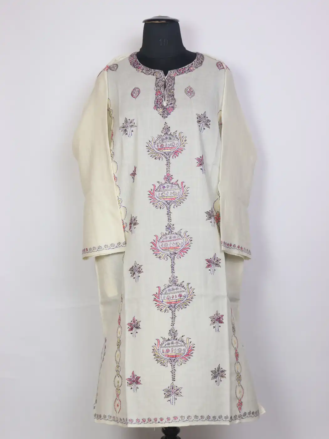 Kashmiri Pheran | Premium Count Wool With Hand Sozni Work | Meher