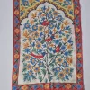Wall Hanging In Kashmiri Silk Thread Chain Stitch |Handmade Tree Of Life | Aatish| 3*2ft