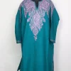 Kashmiri Cashmilon Pheran for Women Samander with Front Back Aari Kadhai