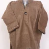 Kashmiri Brown Pattu Tweed Pheran for Boys Riyan