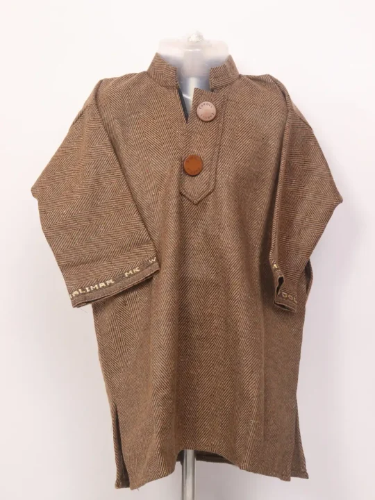 Kashmiri Pattu Tweed Ismaiel Brown Pheran for Boys