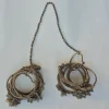 Mahrin Kashmiri Vintage Handmade Over-the-Head Kanvaji Earrings for Women