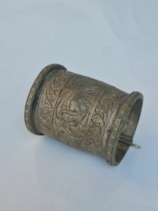 Naqsh Kashmiri Vintage Bangle for Women | Antique Traditional Handmade Kada - Image 2
