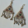 Kashmiri Vintage Naqashi Earrings – Traditional Handmade Antique Jhumka