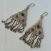 Haba-Khatoon Kashmiri Vintage Jhumka – Traditional Handmade Antique Chain Earrings