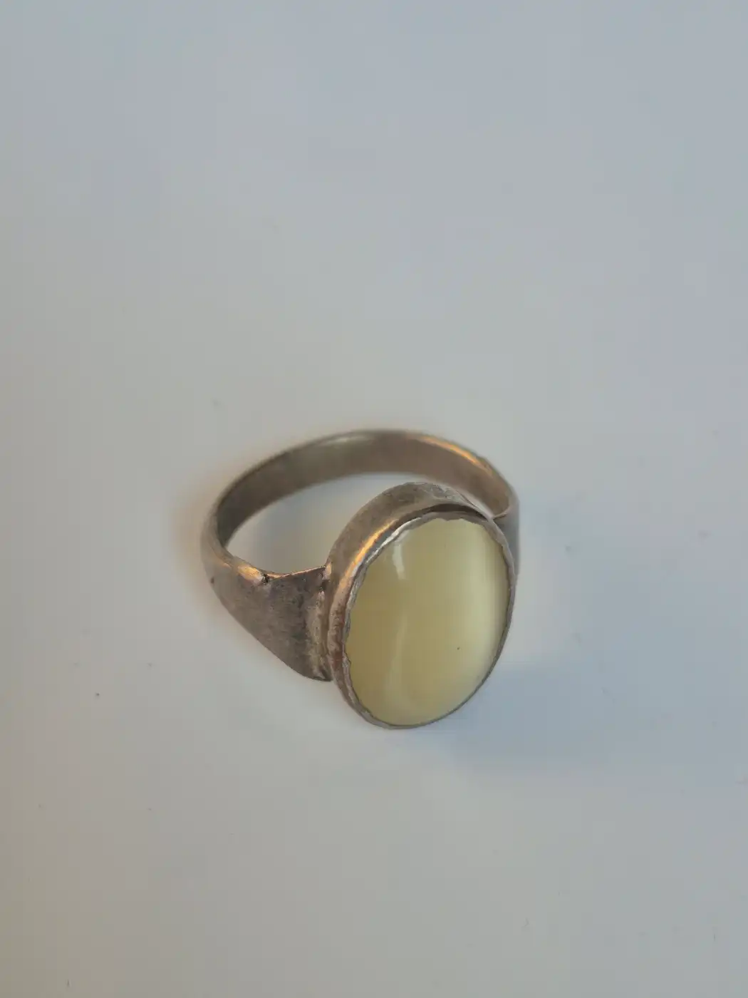 Kashmiri Noori Vintage Ring – Traditional Handmade Antique Stone Jewellery - Image 2