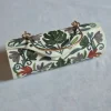 Lubna Kashmiri White Clutch Handbag with Aari Embroidery