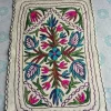 Naqsh-e-Raunaq Hand Embroidered Namda Rug Floral Design | 3×2 ft