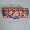 Nida Kashmiri Navy Blue Clutch Handbag with Aari Embroidery