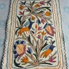 Rang-e-Parinda Hand Embroidered Namda Rug – Bird & Floral Design | 3×2 ft