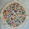 Rangrez-e-Bahar Kashmiri Handcrafted Wool Namda – 4x4 Feet