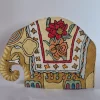 Rayhana Kashmiri Handmade Elephant  Chain Stitch Silk Thread Tea Cozy