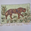 Handmade Kashmiri Wall Hanging In Silk Thread Chain Stitch 3×2 Feet