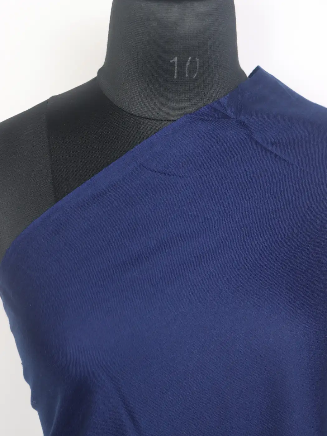 Taranum Kashmiri Toosha Wool Plain Navy Blue Shawl - Image 3