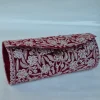 Zahira Kashmiri Maroon Clutch Bag with Botte Tilla Work