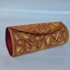 Zimal Kashmiri Maroon Clutch Bag with Botte Tilla Work