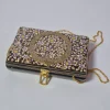 Zooni Black Kashmiri Paper Mache Clutch Bag