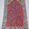Kashmiri Handmade Rug In Silk Thread Chain Stitch | Riyan | 4x2.5Ft