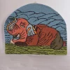 Aqsa Kashmiri Handmade Elephant Chain Stitch Wool Thread Tea Cozy