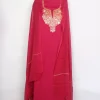 Kashmiri 3pc Pink Unstitched Spun Tilla Suit For Women With Dupatta Zaineb