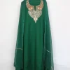 Kashmiri Green 3pc Noor Unstitched Spun Tilla Suit For Women Sehar With Dupatta