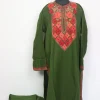Kashmiri Cashmilon Muskan Kurta Set for Women With Aari Embroidery
