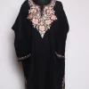 Black Hoori Kashmiri Pheran Cashmilion Wool Aari Kadhai