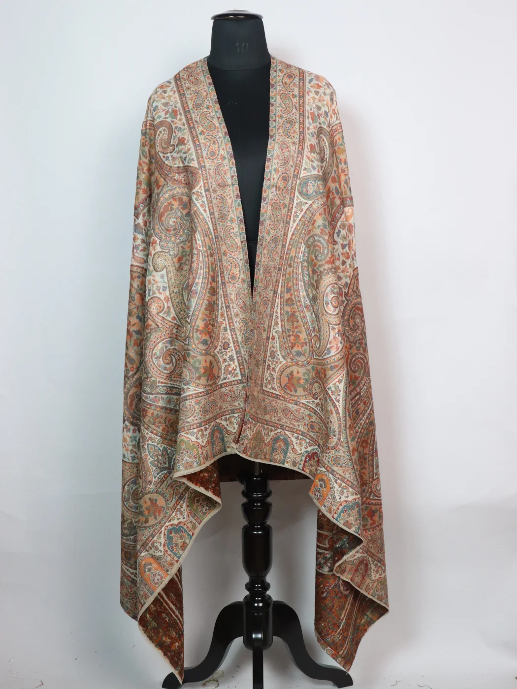 Aisha Kashmiri Shawl with Kani Pattern Design for Women in Wool