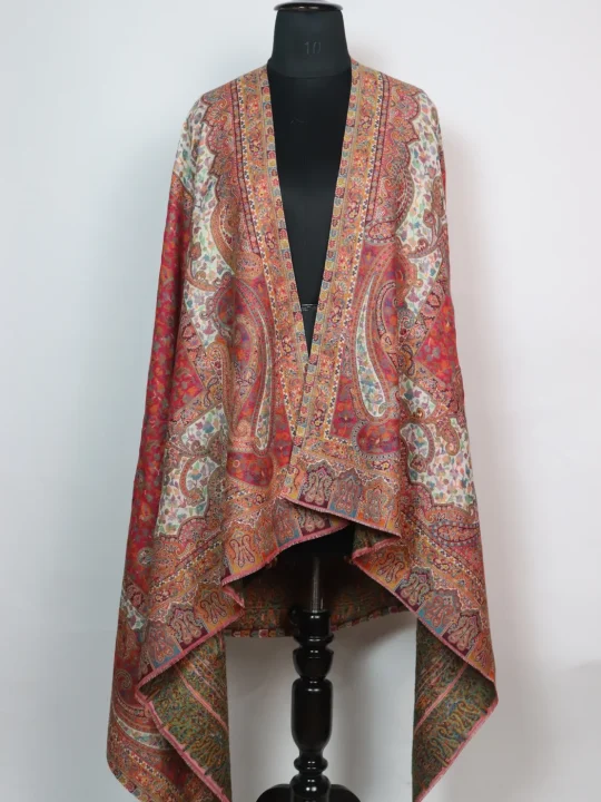 Kashmiri Kani Shawl for Women In Wool | Aisha