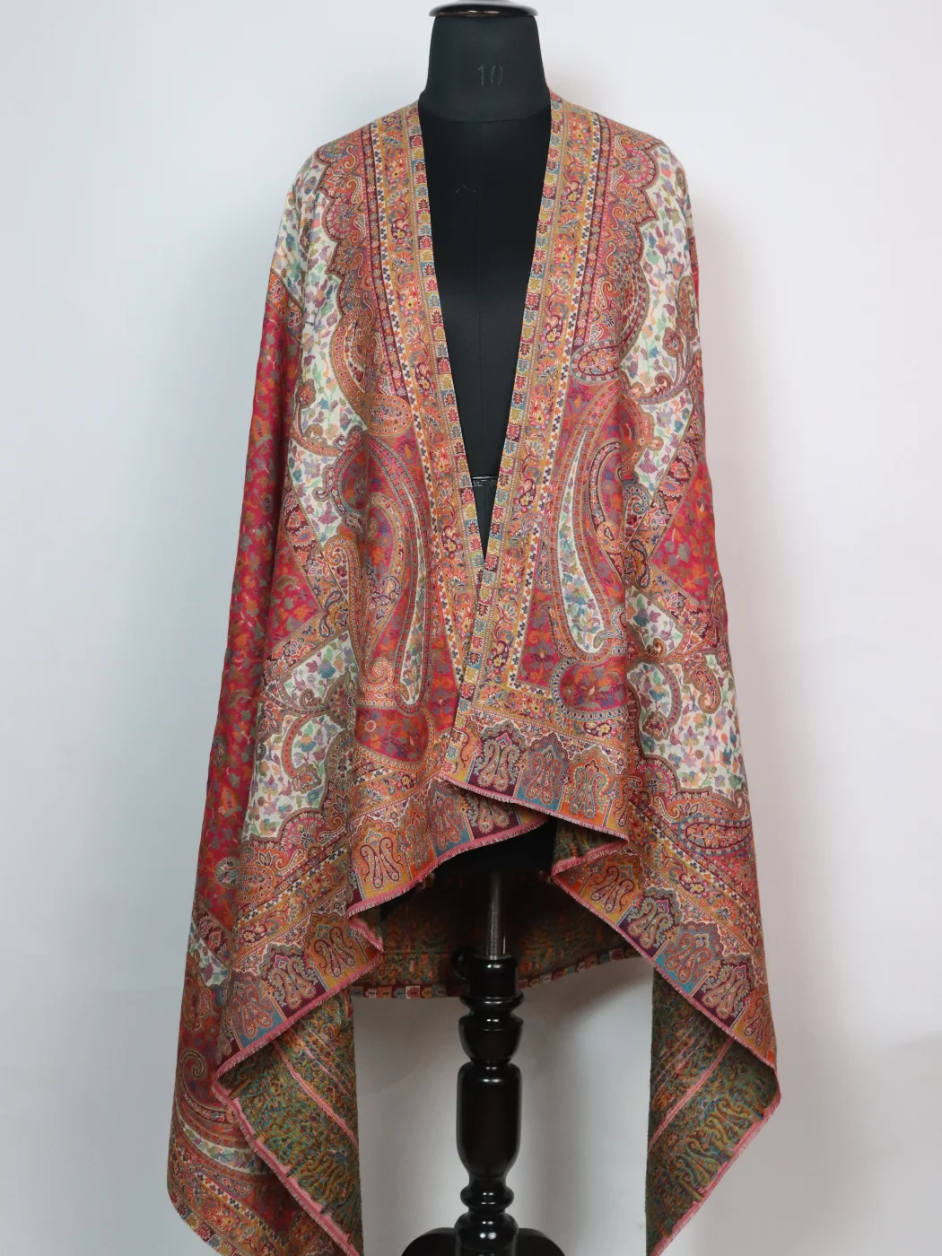 Kashmiri Kani Shawl for Women In Wool | Aisha