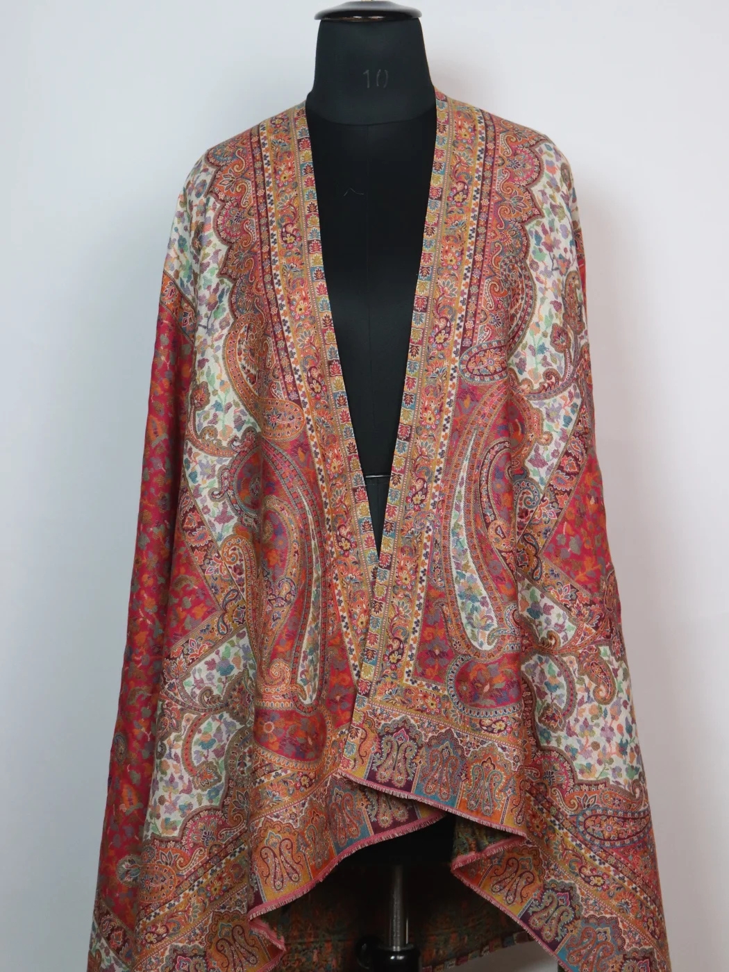 Kashmiri Kani Shawl for Women In Wool | Aisha - Image 2