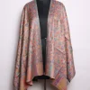 Kashmiri Stole With Brown Kani Work | Muskaan