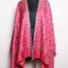 Gulab Kashmiri Stole With Kani Work | Pink