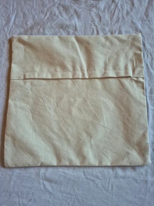 Hadiya Kashmiri Cushion Covers With Hand Chain-Stitch Embroidery | Set of 2 | 16*16 Inches - Image 4