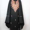 Zoon Kashmiri 3PC Suit In Pure Wool With Hand Sozni Paper Machie Style | Black