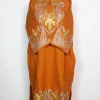 Muntaha Kashmiri Pheran in Yellow Cashmilon With Zari Work