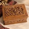 Maqaam Kashmiri Hand Carved Walnut Wood Box