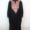 Kashmiri Pheran Suhana in Black Cashmilon with Aari Embroidery