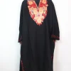 Fauzia Kashmiri Pheran in Black Cashmilon with Aari Embroidery