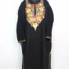 Fahmida Kashmiri Pheran in Black Cashmilon With Aari Work