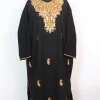 Kashmiri Pheran In Black Cashmilon With Botte Tilla Work | Nashwa