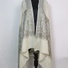 Nisa Kashmiri Shawl for Women in Toosha Wool with Sozni and Zari Work | Off White