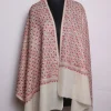 Humaira Kashmiri Stole In Toosha Wool With Hand Sozni | Off White