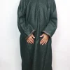 Kashmiri Danish Pheran for Men Green Tweed
