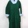 Green Kashmiri Pheran in Cashmilon with Fur | Rida