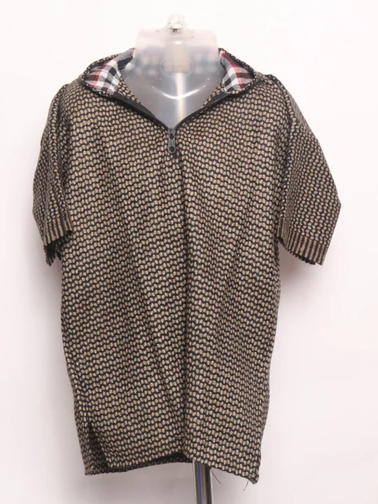 Unaiz Boys Kashmiri Pheran in Tweed Wool With Cap | 2 to 3Yrs