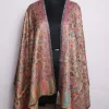 Beige Kashmiri Stole With Kani Work | Mahi