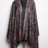 Black Kashmiri Stole With Kani Work | Mehrunissa